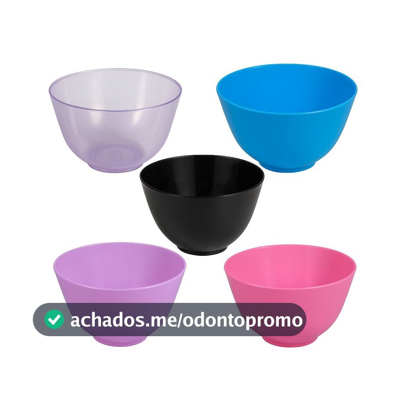 Tigela De Borracha Grande 500ML Confort odonto