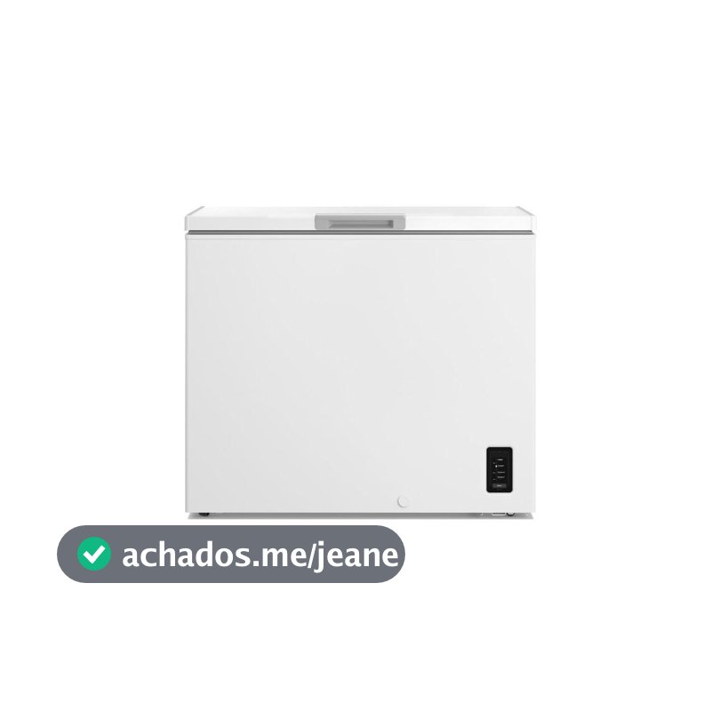Freezer Horizontal Electrolux 245L Inverter Bivolt Uma Porta Branco (HB250)