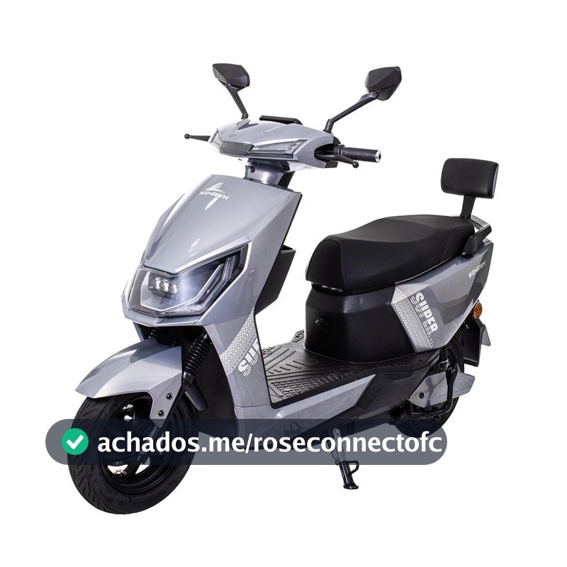 Scooter Elétrica 1000W WeHawk Super WX-05 – Bateria Chumbo 60V 20Ah, 2 Lugares, Autonomia 60Km 🇧🇷