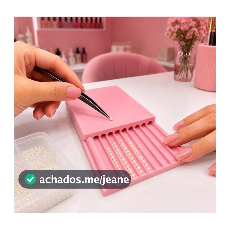 Placa Boleadora Unhas Gel 1 mm, 2 mm, 2,5mm, 3 mm e 4mm  Ferramenta Nail Designer Manicure Profissional