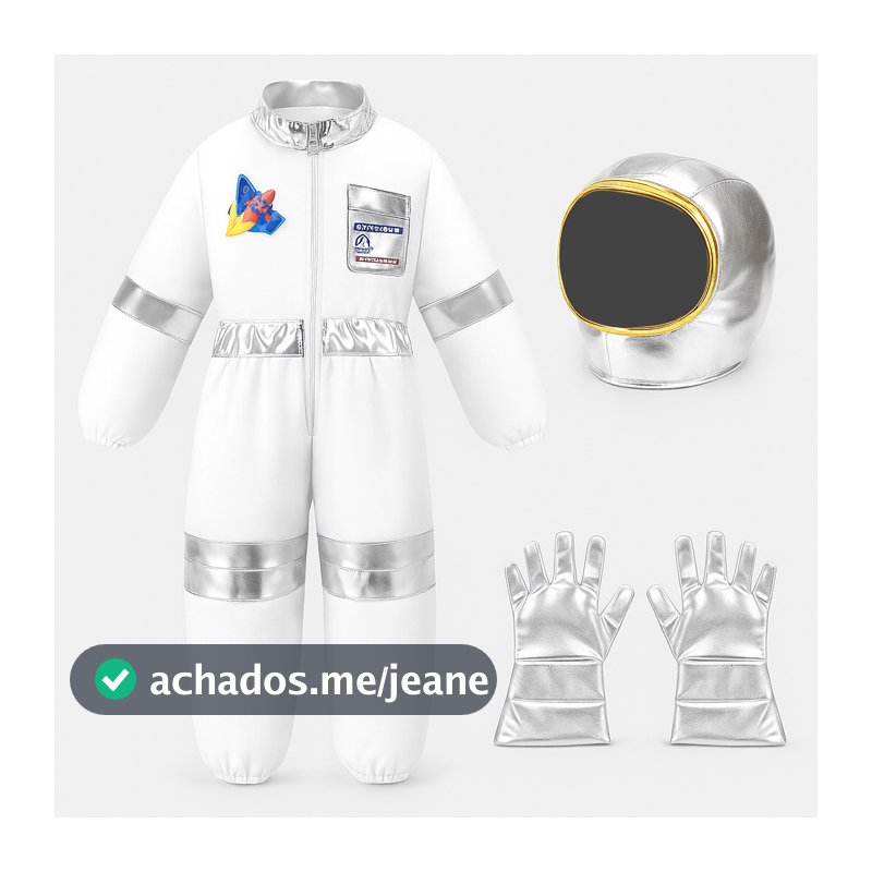 Fantasia de Astronauta Infantil Completa – Conforto, Realismo e Diversão para Pequenos Exploradores