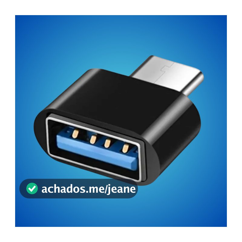 Adaptador USB C Fêmea 3.0 OTG Pen Drive Conversor Diversos Modelos - Escolha seu Kit