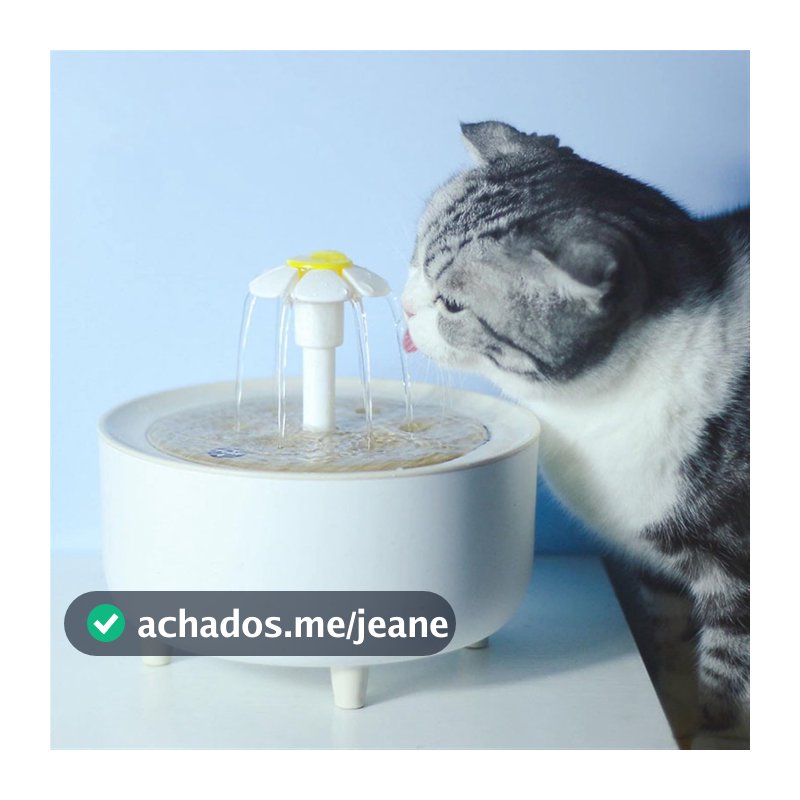 MIW Fonte Elétrica Para Animais De Estimação Com Filtro De Circulação Automática , De Água Gatos
