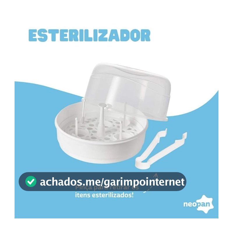 ESTERILIZADOR PARA MICROONDAS MAMADEIRA NEOPAN