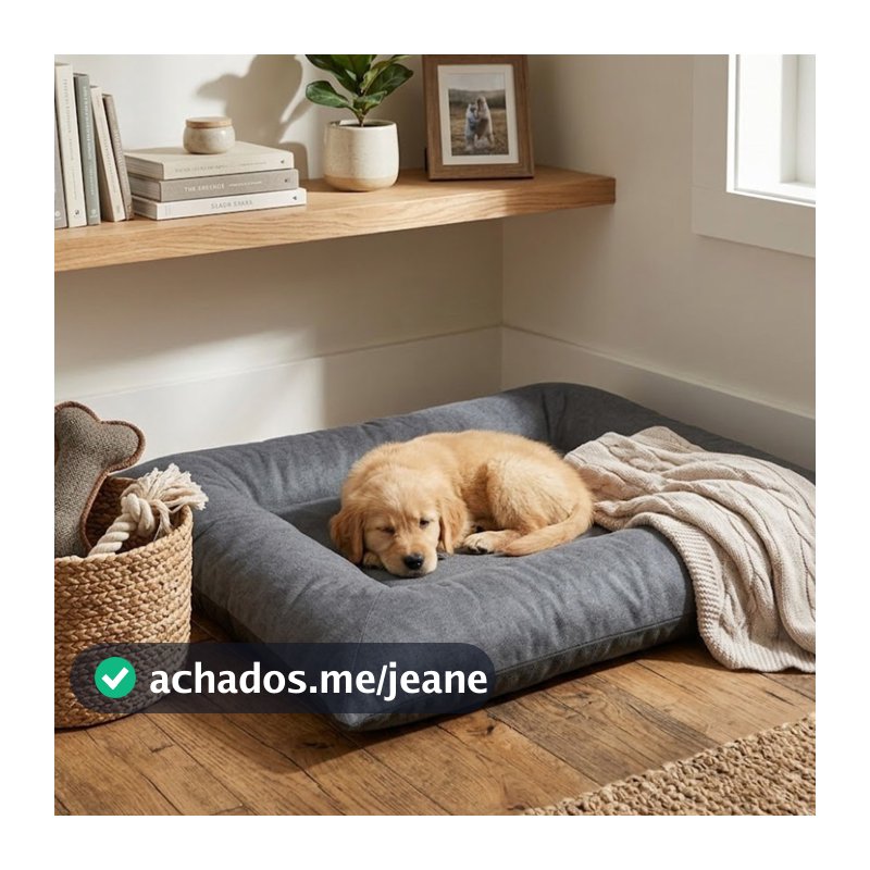 Cama Colchonete Para Cachorro ou Gato Almofada Macio Confortável Caminha Pet Lavável 2 Lados