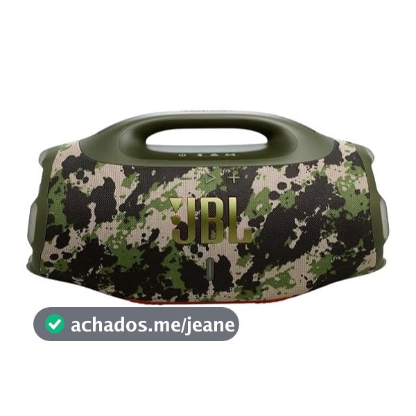 Caixa de Som JBL Boombox 4 Squad — Camuflada