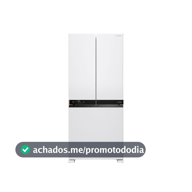 Geladeira Inteligente B= Smart 3 Portas French Door Frost Free 630L Branca Brastemp - BRO88AB