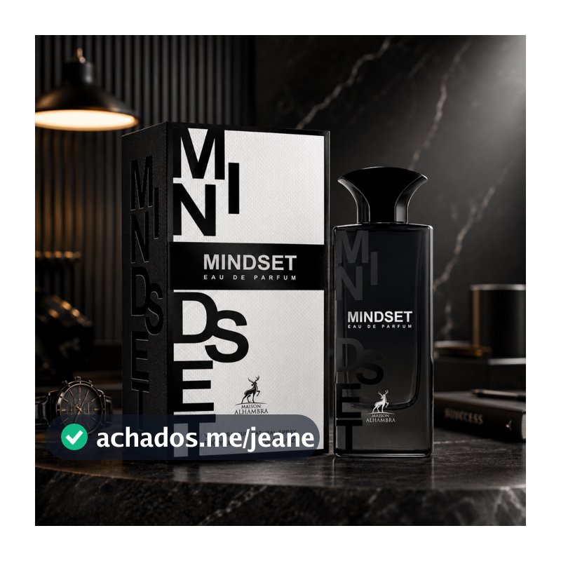 Perfume Árabe Maison Alhambra Mindset EDP 100ml Original Masculino
