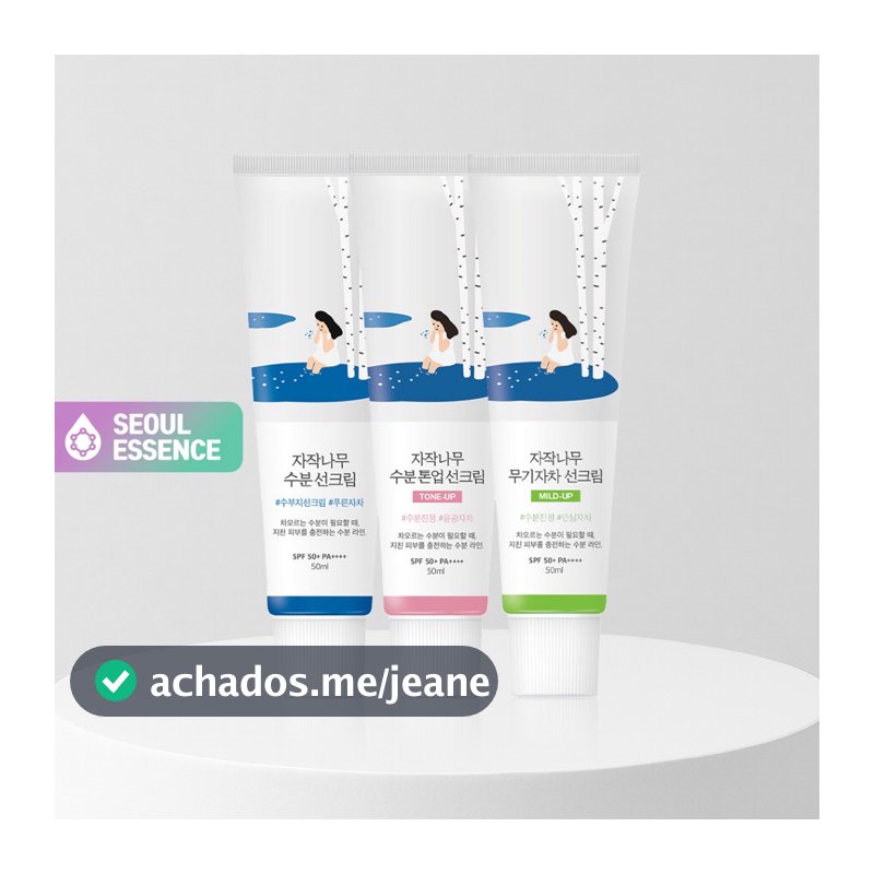 ROUND LAB Suco De Bétula Hidratante (Suave/Tonificante) Protetor Solar-Calmante E Umidade , Baixa Irritação