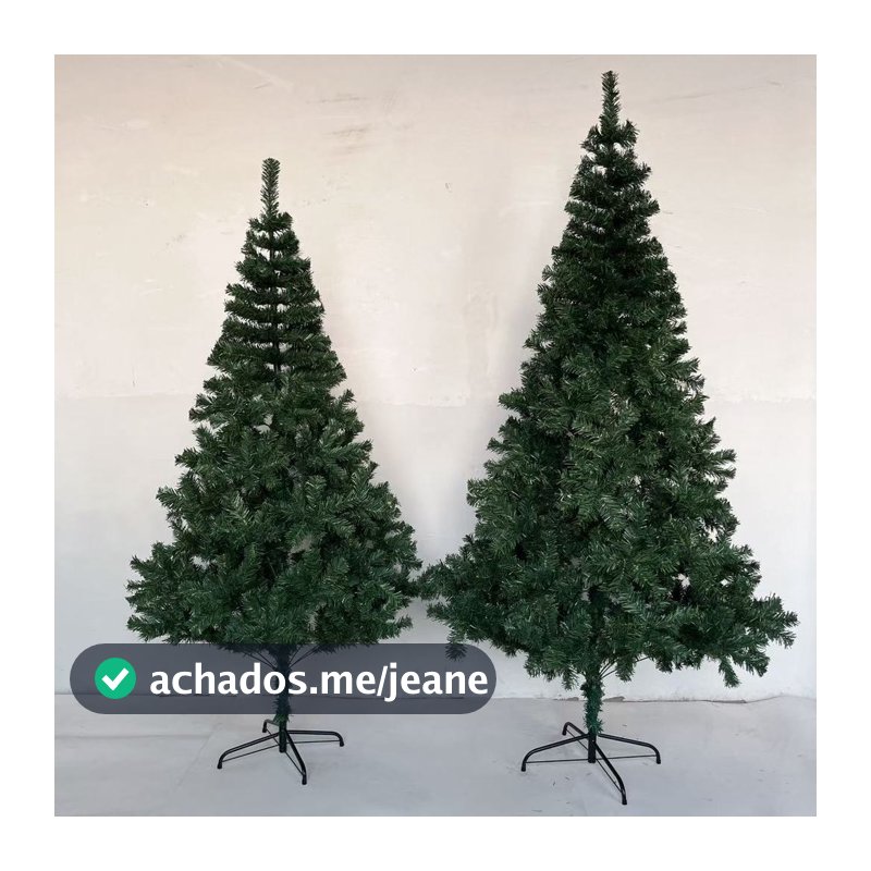 Árvore de Natal 2,40m 1450Galhos / 3,00m 1750Galhos