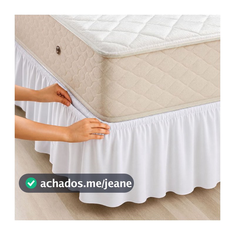 Saia Box Premium com Elástico – Ajuste Perfeito e Acabamento Elegante