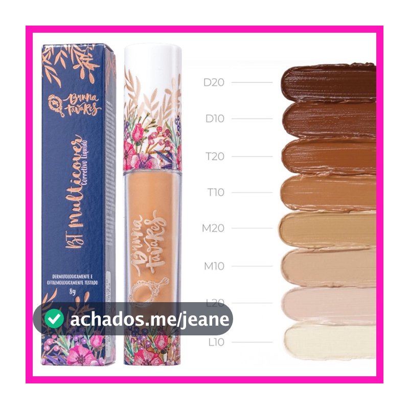 Corretivo Bruna Tavares Liquido Multicover
