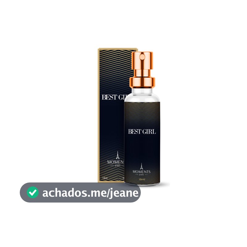 Best Girl - Perfume de Bolso FEMININO 15ml Moments Paris