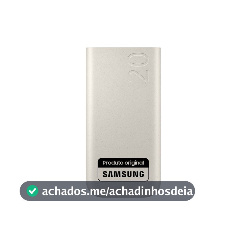 Bateria Carregador Portatil 3x USB-C 20000mAh Super Rapida 45W