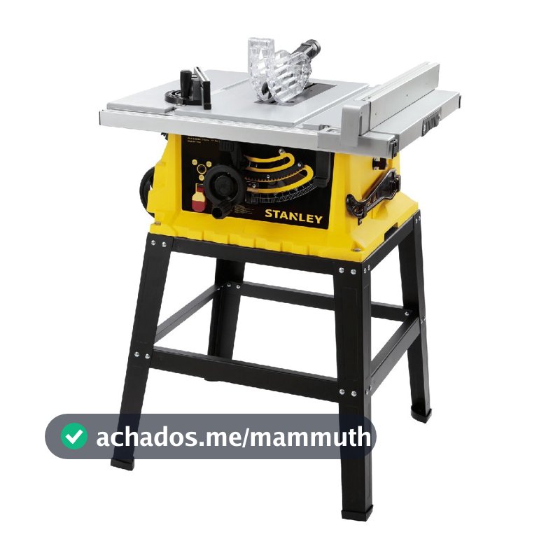 Serra circular de bancada 10" 2000W com disco de serra - SST2001 Stanley