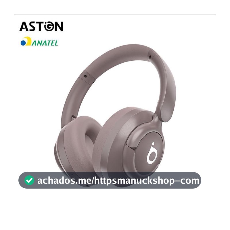 Astgn X Basike Fone De Ouvido Bluetooth Anc Redução De Ruído Ativo30 horas de navegação