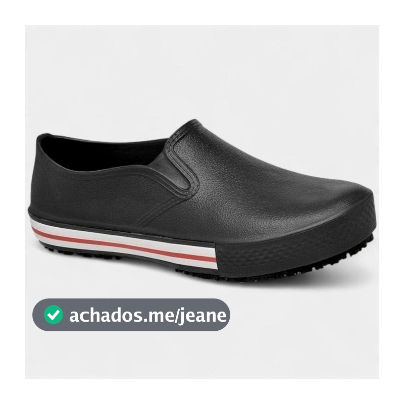 Tênis Profissional Soft Works BB80 Antiderrapante Trabalho Unissex - Preto