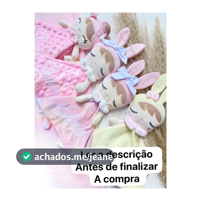 Naninhas Personalizadas com Nome em mantinha bubble / naninha / personalizados / enxoval de bebe