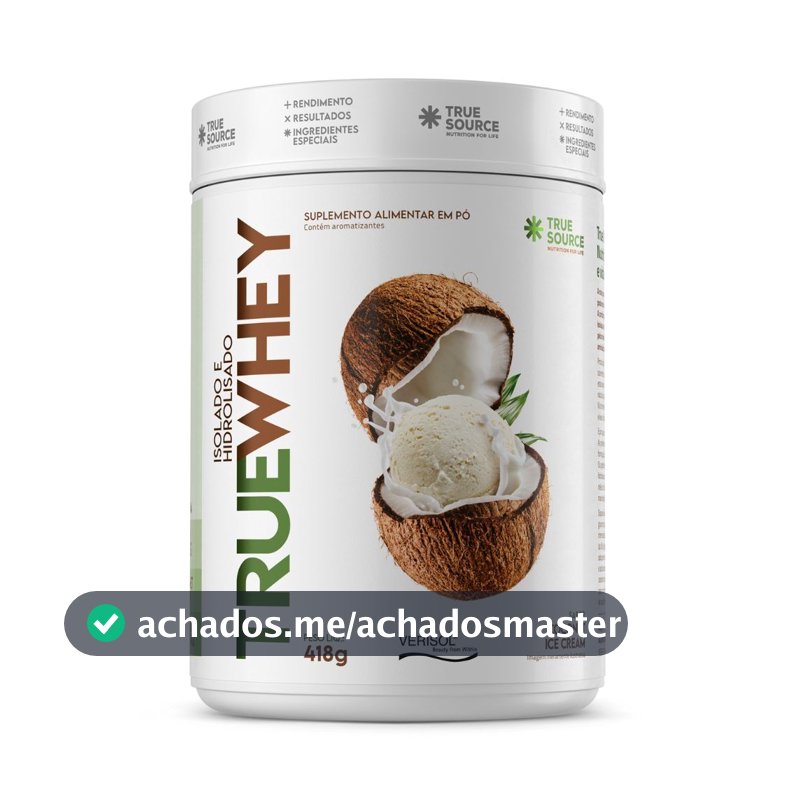 True Whey Protein Coconut Ice Cream 418g - True Source