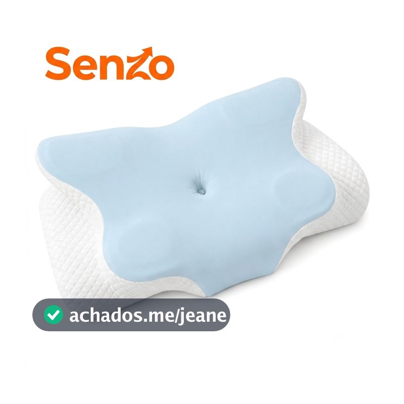 2 em1 Travesseiro Cervical Espuma Viscoelástica Ortopedico