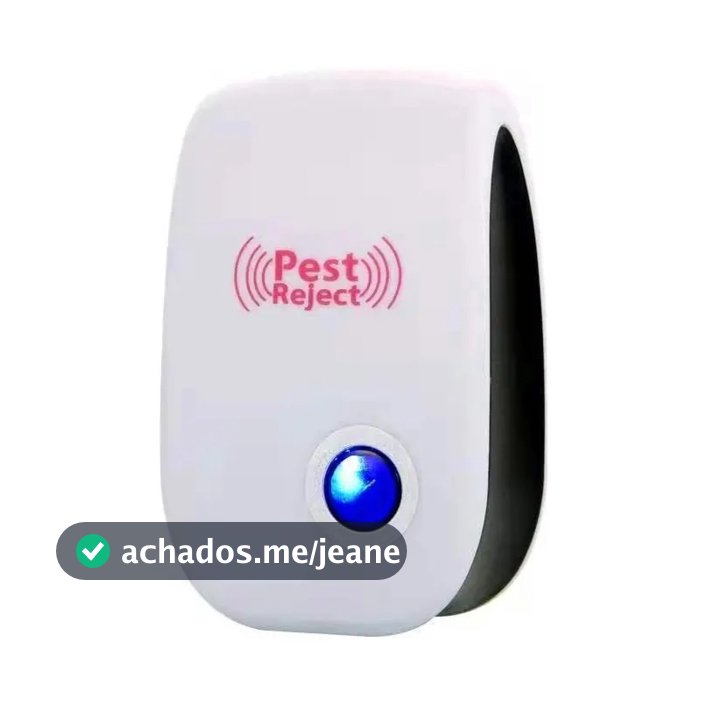 Repelente Eletrônico Ultrassônico Bivolt Para Ambientes Internos