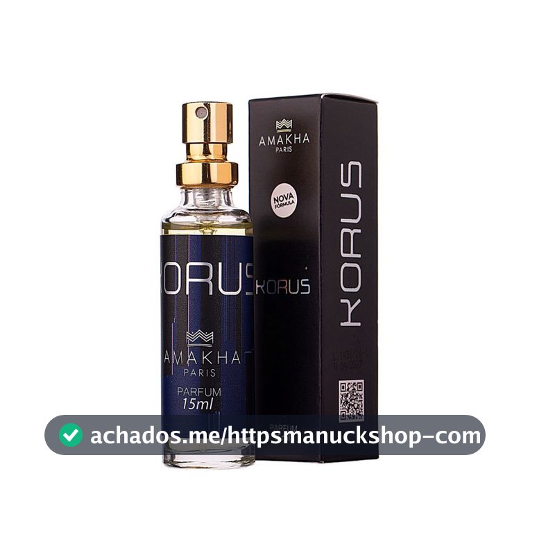 Deo Colônia Masculino Korus 15ml - Amakha Paris