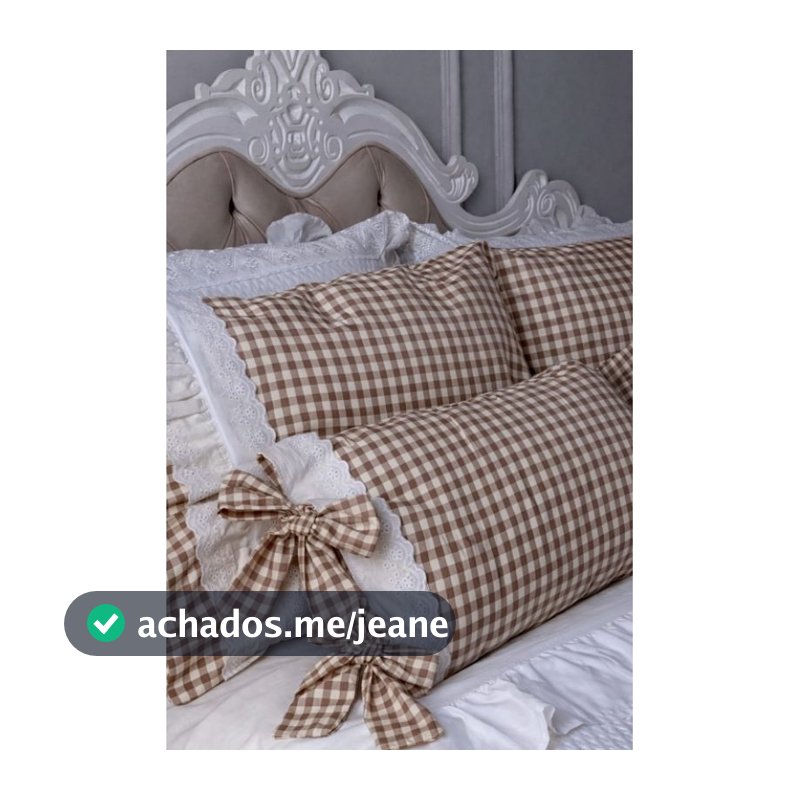 Capas de Almofadas estilo FarmHouse, chama chat pra ver cores disponíveis l