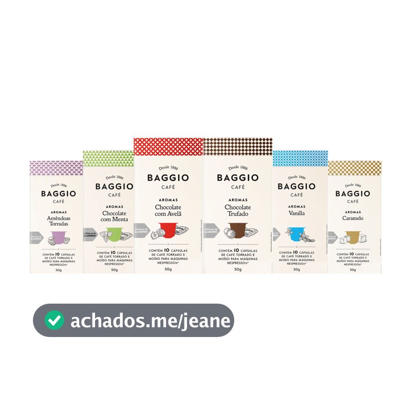 Kit 60 Cápsulas Cafe Gourmet Baggio Para Cafeteira Nespresso