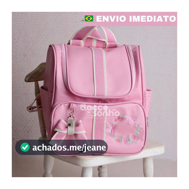 Mochila Multifuncional para bebê  2 em 1 de Luxo Térmico Impermeável, bolsa maternidade (MOCHILA VG)
