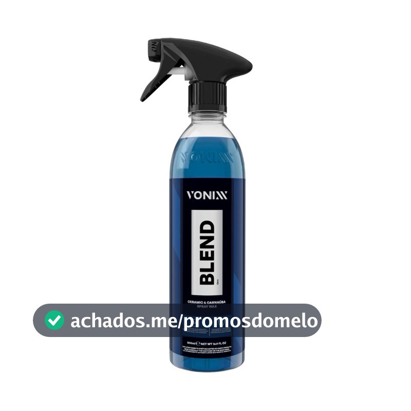 Cera Automotiva Vitrificadora Blend Vonixx Carnaúba + Sílica
