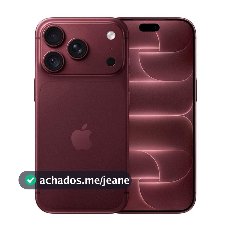 iPhone 18 Pro Apple Bordô, 256GB