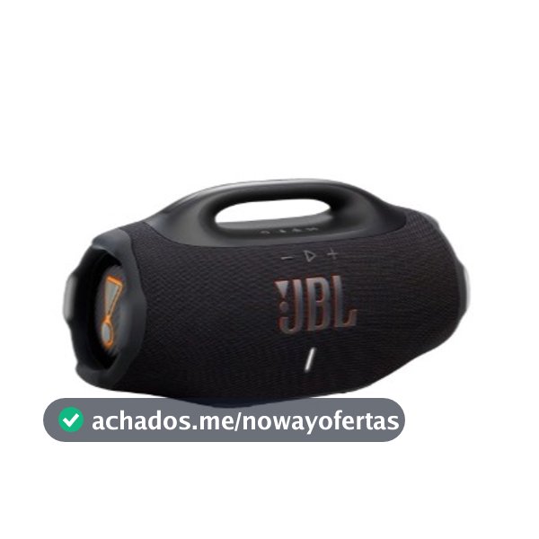 Caixa De Som Jbl Bluetooth À Prova D'água Boombox 4