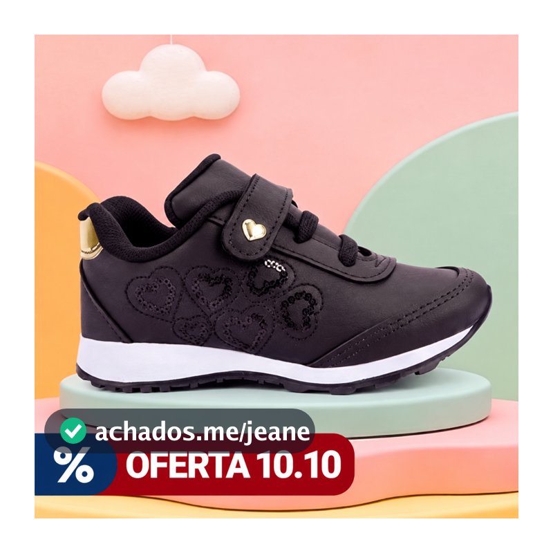 Tenis Infantil Feminino Menina Escolar Pronta Entrega