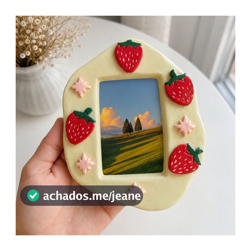 Porta-Polaroid  Artesanal Decorativo | Moldura Criativa e Personalizada
