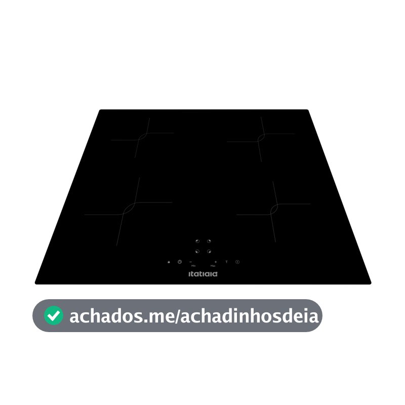 Cooktop de Inducao Itatiaia Master 4 Bocas 220V Mesa Vitroceramica Touch