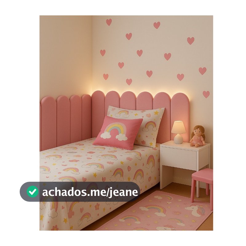 Kit Com Até 15 Cabeceira de Cama Modelo Nuvem  Autocolante de Parede em Módulos Estofados