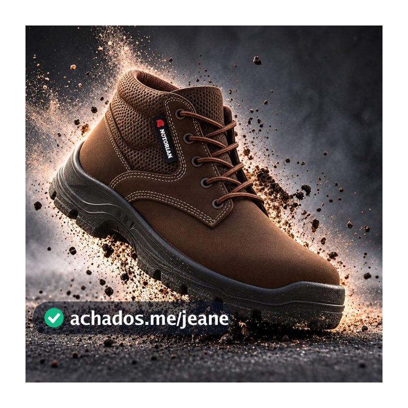 Bota Tenis Masculino Coturno Adventure Cano Médio Cadarço Botina para Trabalhar Palmilha Conforto Gel
