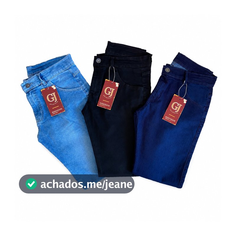 Calça Jeans Masculina Slim Elastano Lycra Atacado Trabalho
