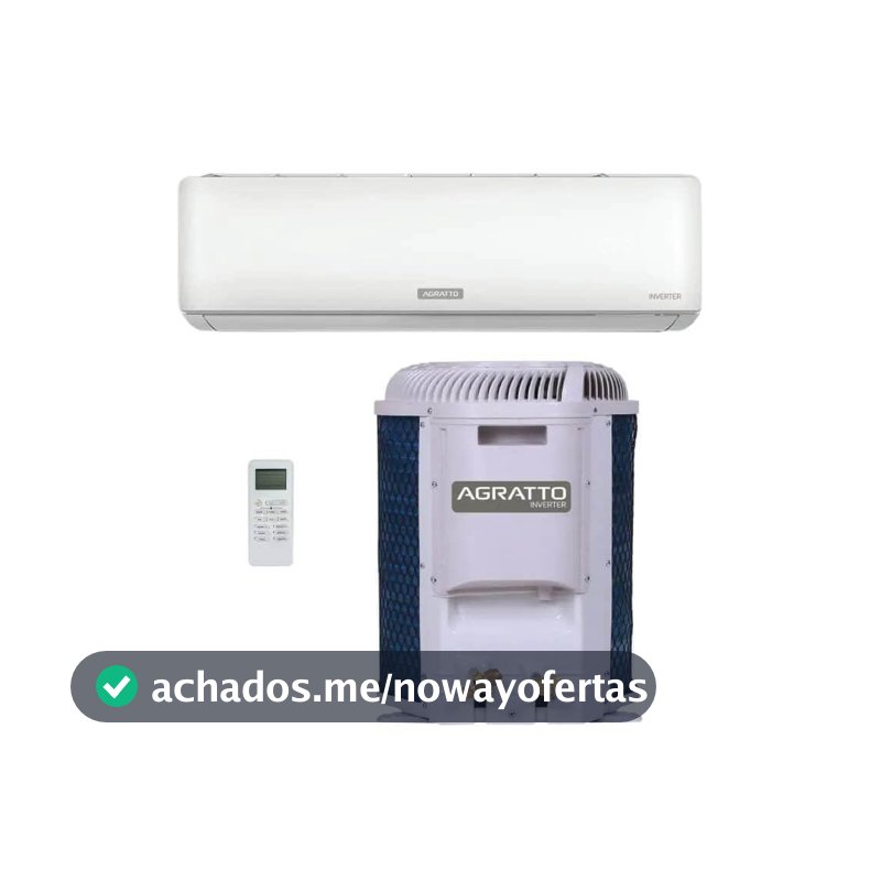Ar Condicionado Split Inverter 9000 BTUs Agratto Zen Top Frio ZICST9F-02 - 220V