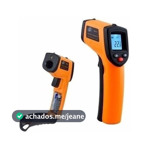 Termometro Pistola Infravermelho Medidor Temperatura Forno e Freezer