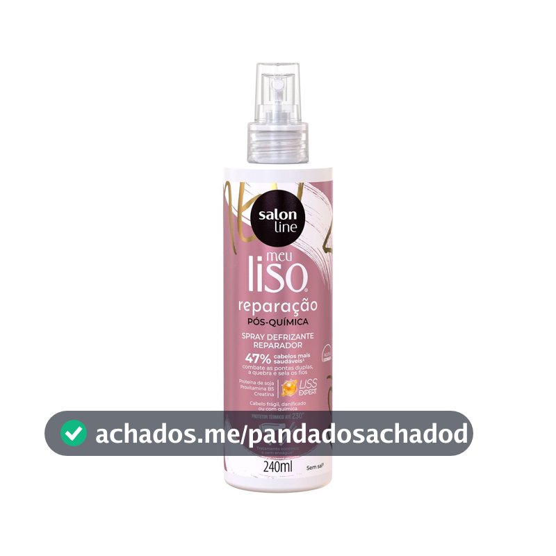 Spray Defrizante Protetor Térmico Meu Liso Reparação 240ml