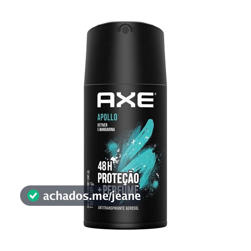 Desodorante Aerosol Axe Masculino Body Apollo 150ml