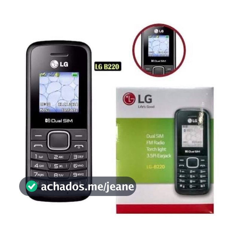 B220 CELULAR Simples Para Idosos Ou Rural 2G