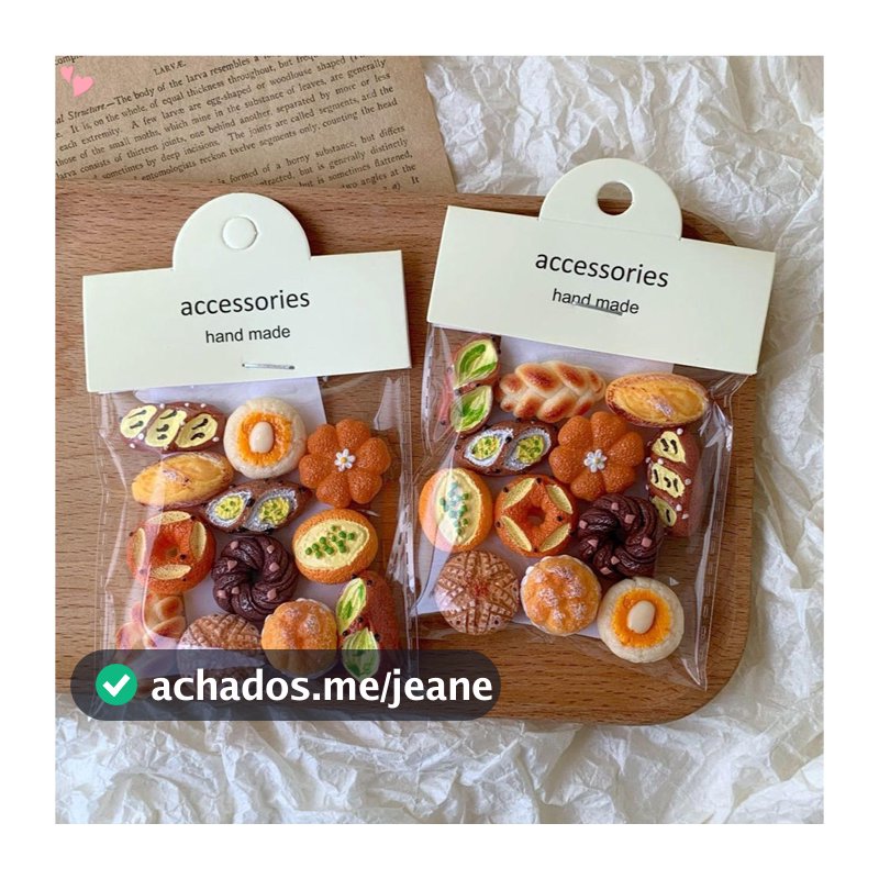 Conjunto De Ímãs De Geladeira-Mini Ímã Com Tema De Pão Acessórios Magnéticos Fofos Para Pequenos Decorativos De Cozinha