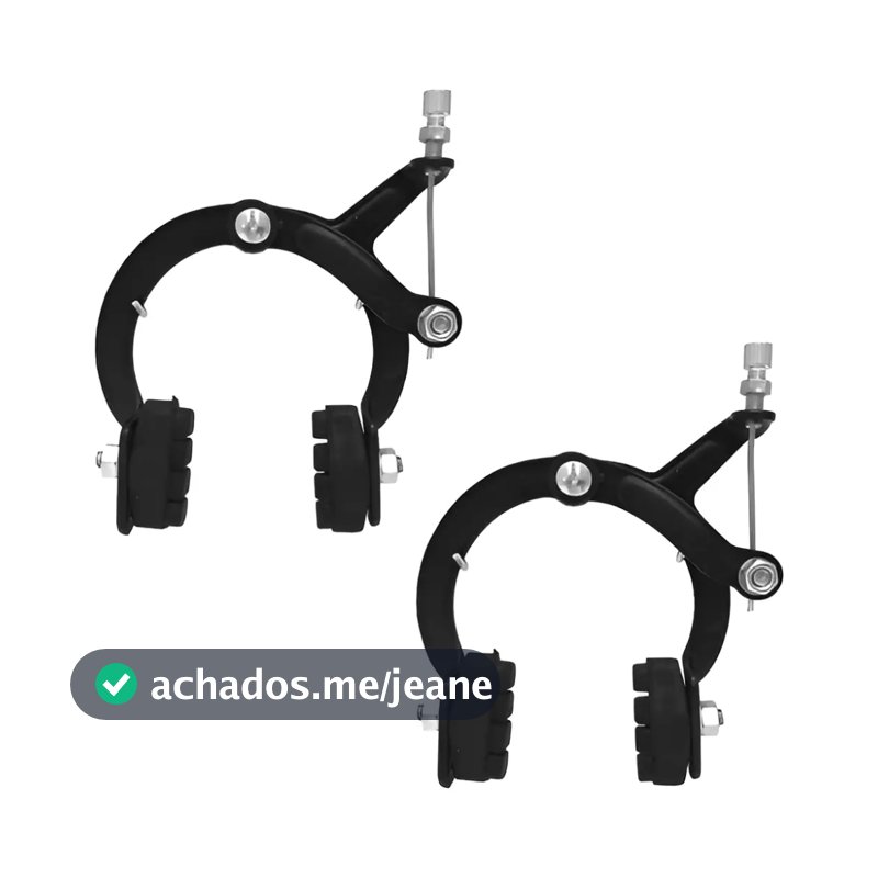 Freio Ferradura Side Pull Aço Para Bicicleta Mod Cross