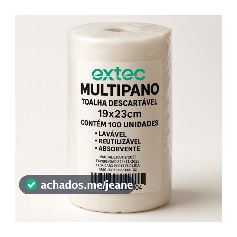 100 un Toalhas Descartaveis rolo 19x23 Multipano Wiper Limpeza Reutilizável Lavável Absorvente