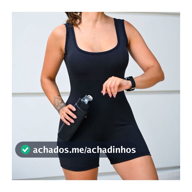 Macaquinho Fitness Regata Zero Transparência Premium Feminino