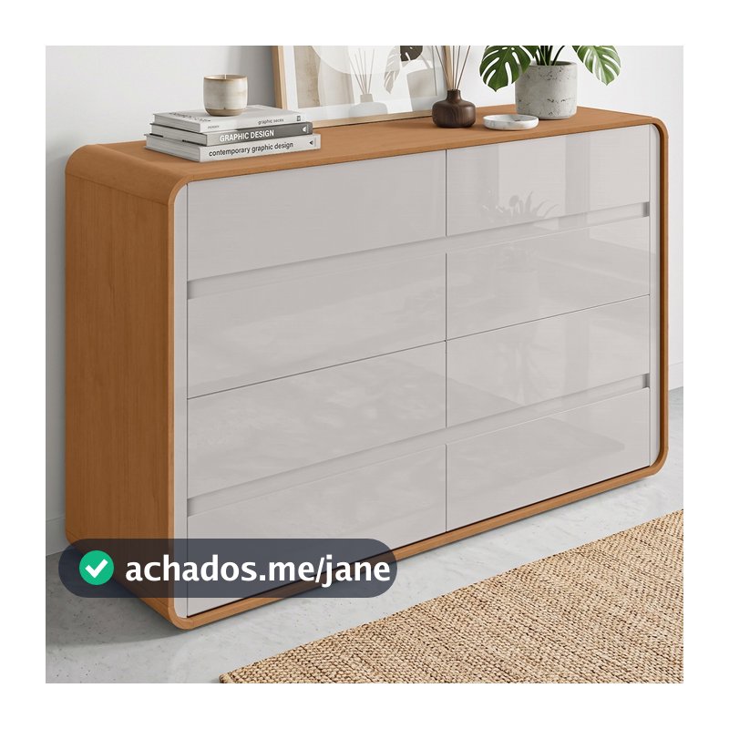Comoda Lopas Easy Like  Amendoa Clean/Off White