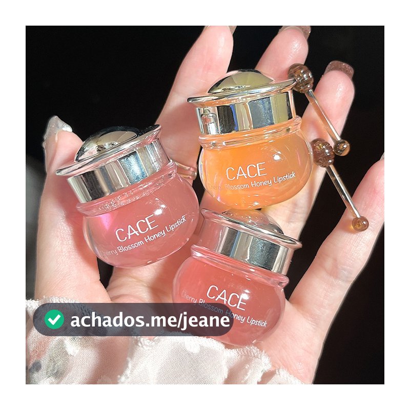 Bálsamo labial de mel de flor de cerejeira / creme hidratante reparador bálsamo labial rachado