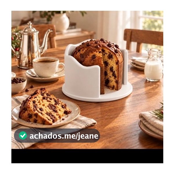 Porta Panetone Natalino Exclusivo Duna | Decoração de Natal 3D